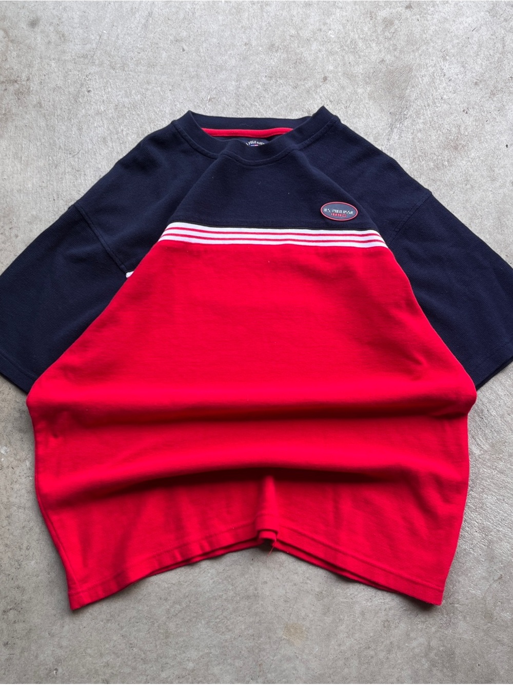 Vintage Y2K U.S. Polo ASSN Knitted Short Sleeve Shirt